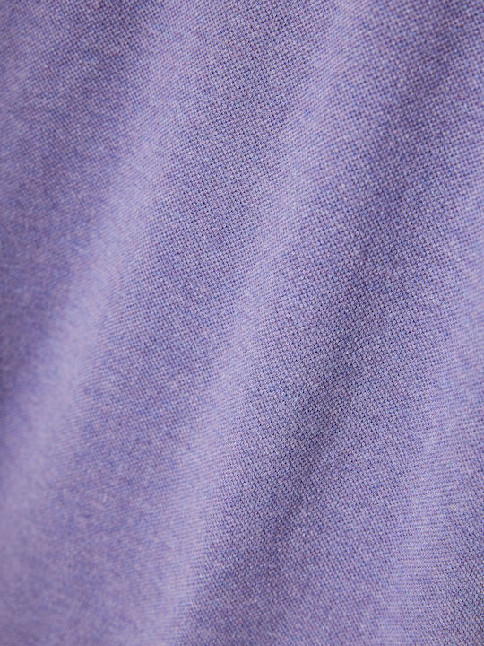 Polo Short Sleeve Blouse Dahlia Purple Mel