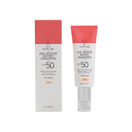 Youth Lab. Age-Defense Watery Sunscreen Face SPF50 with Color 40ml