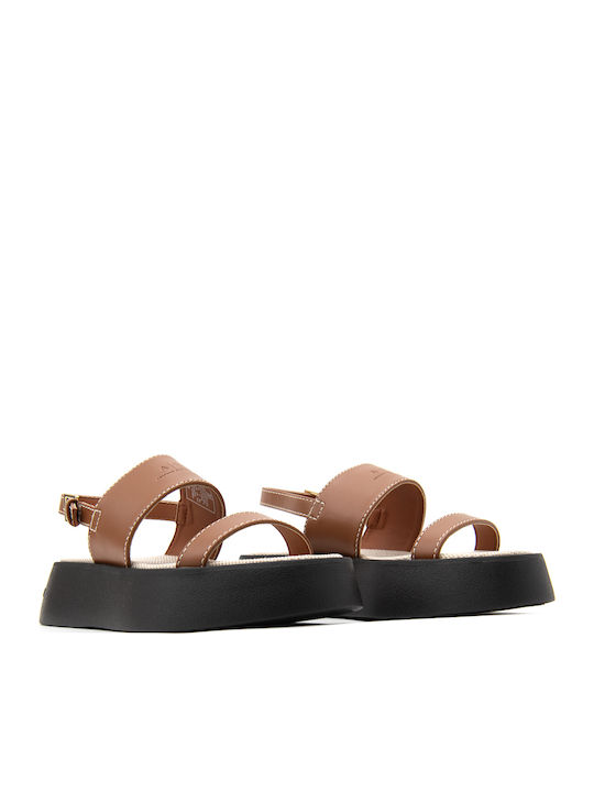 Γυναικεία Σανδάλια Flatforms Ταμπά