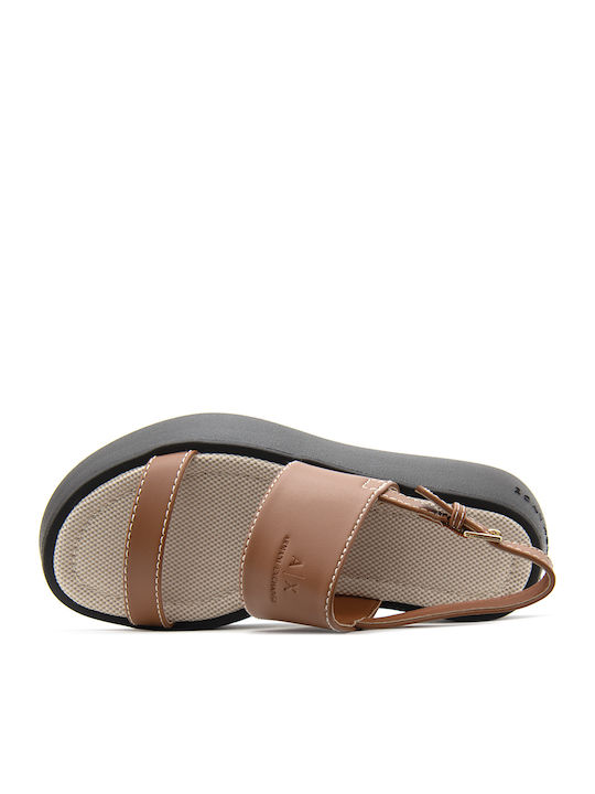 Γυναικεία Σανδάλια Flatforms Ταμπά