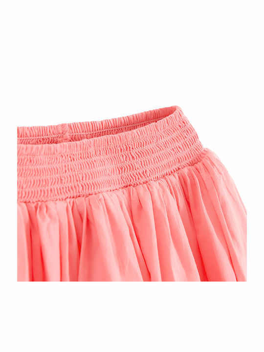 Kids' Set with Skirt Summer 2pcs White