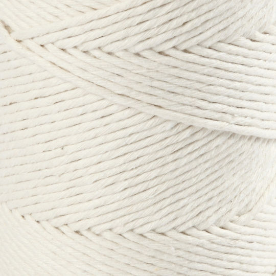 Makramee-Schnur Creme 198m/2mm
