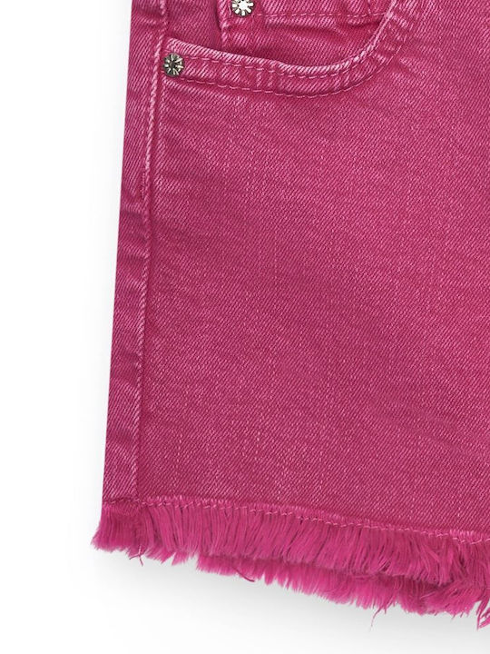 Kids' Shorts/Bermudas Fabric Fuchsia