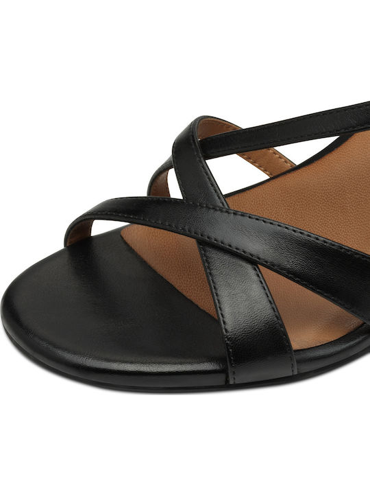 Leather Sandals Black