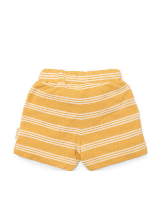 Șort/Salopetă Copii din Material Textil Yellow