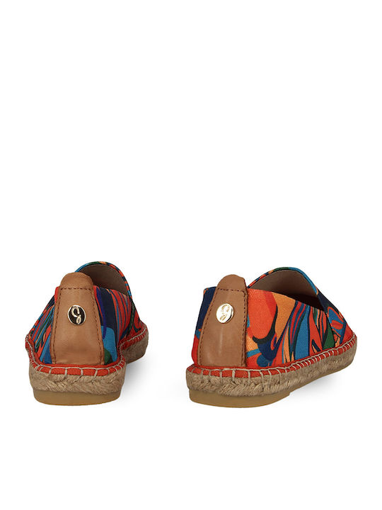 Stoff Damen Espadrilles in Mehrfarbig Farbe