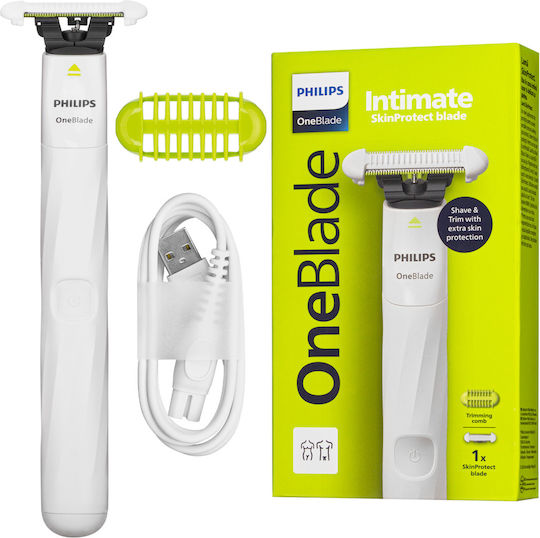 Philips Oneblade Intimate QP1924/22 Ξυριστική Μηχανή Προσώπου
