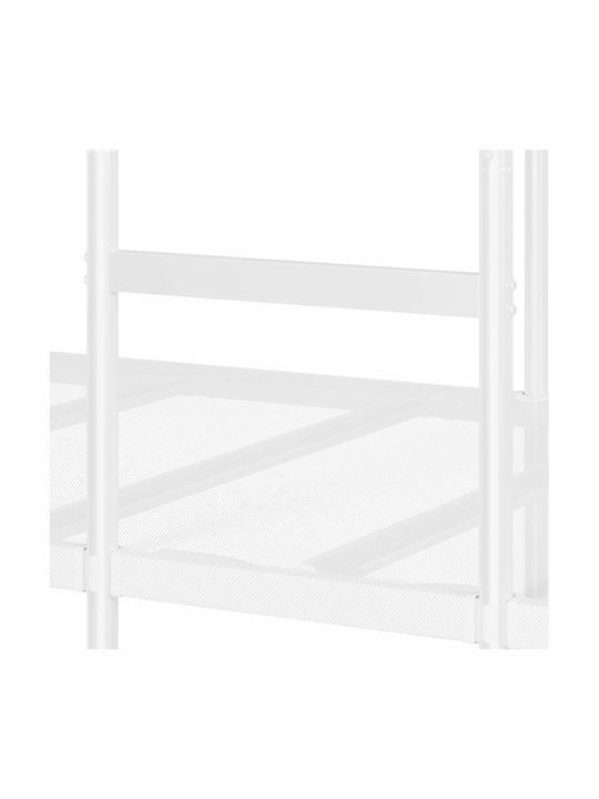 Kinderbett Koje Einzeln Weiß für Matratze 100x190cm