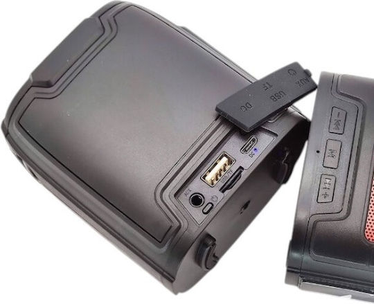 Kimiso KMS-121 Ηχείο Bluetooth 5W με Διάρκεια Μπαταρίας έως 5 ώρες Κόκκινο