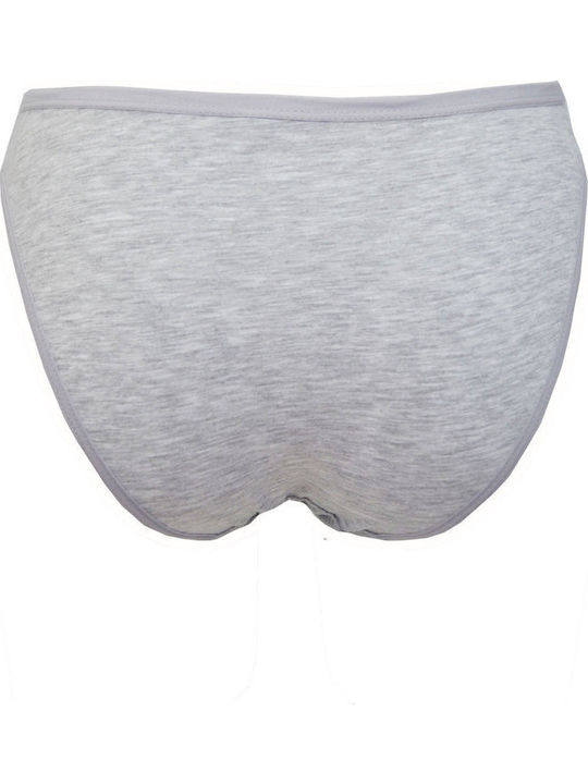 Γυναικεία Slip MultiPack ΓΚΡΙ/ΛΕΥΚΟ/ΜΑΥΡΟ/ΜΠΕΖ