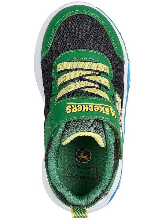 Παιδικά Sneakers με Σκρατς Πράσινα