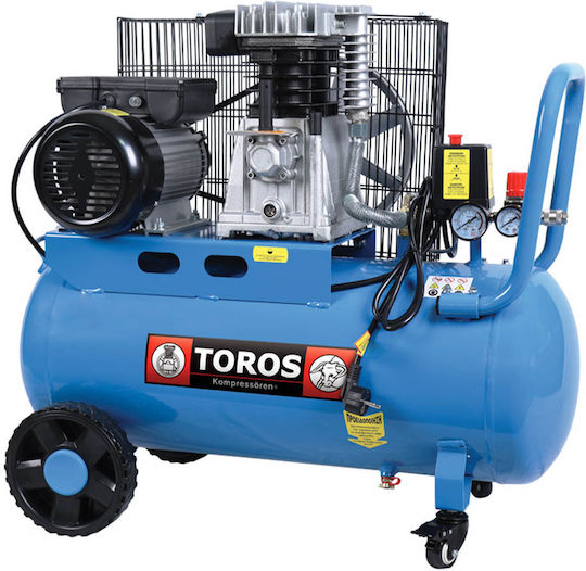 Toros Cu o singură fază Compresor de aer cu Putere 3hp și Rezervor de aer 50lt 602083