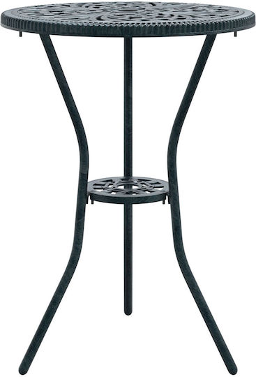 Dining Set for Small Outdoor Spaces 3 Pieces Green