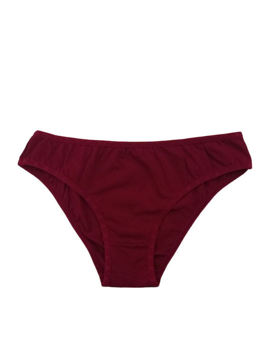 Γυναικεία Slip 3Pack Μπορντό