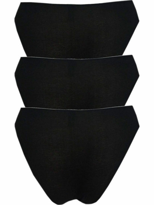 Women's Slip 3Pack Black