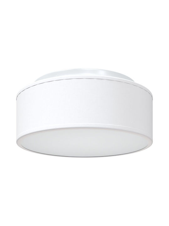 vidaXL Lighting fixtures Ceiling Mount Light 30cm White with Socket E27