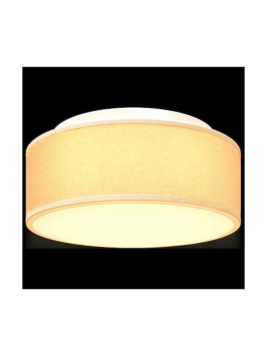 vidaXL Lighting fixtures Ceiling Mount Light 30cm White with Socket E27