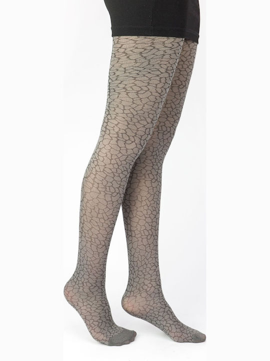 Ciorapi dama 60 Den Negru Print