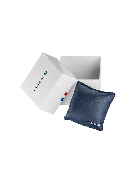 Lacoste Ανδρικό Ρολόι 41mm Μπαταρίας με Χρυσό Μεταλλικό Μπρασελέ