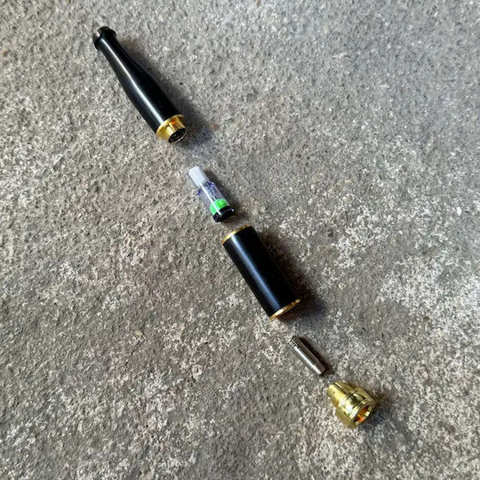 Panora Țeavă Cu Ecran 89mm Neagră