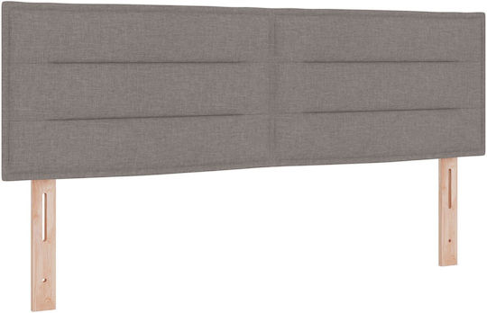 vidaXL Fabric Bed Headboard Tafé 144x78cm