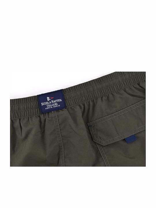 Italiana Men's Swimwear Shorts Khaki