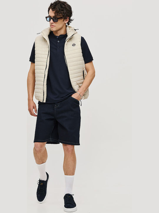 Sleeveless Jacket Ecru