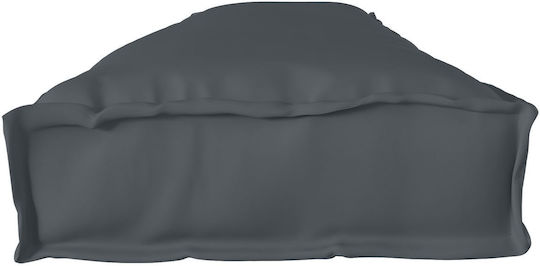 vidaXL Wasserdichtes Sitzbank-Kissen Palette Anthrazit 40x200cm