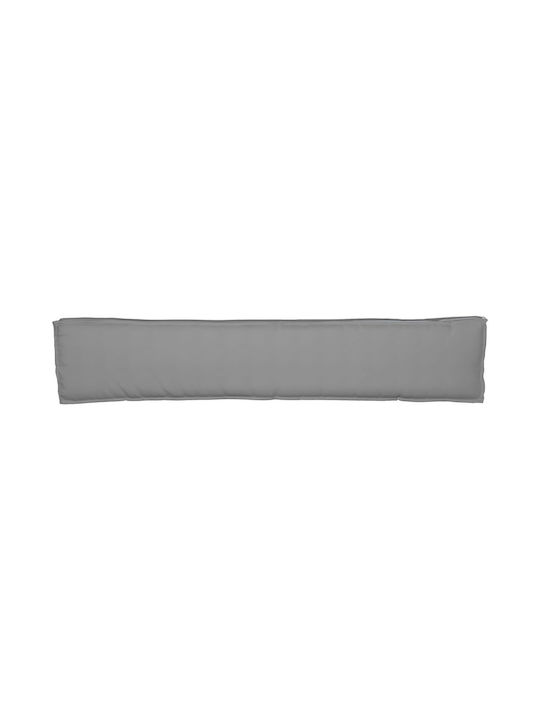 vidaXL Waterproof Bench Cushion for Garden Bench Gray 40x200cm