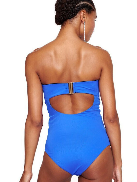 One-Piece Swimsuit Sky Blue