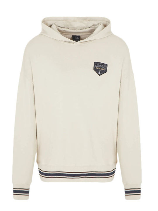 Sweatshirts für Herren Mit Kapuze Schwarz-Beige