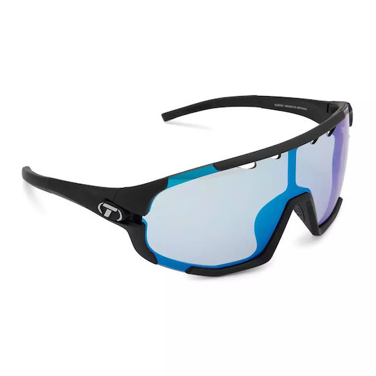 Tifosi Cycling Glasses with Black Frame & Photochromic / Polarized Lenses