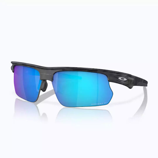 Oakley Bisphaera Sunglasses Matte Grey Camo Prizm Sapphire Polarized