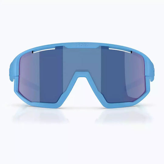 Bliz Vision Sonnenbrille Matt Blau Grau Blau Spiegel
