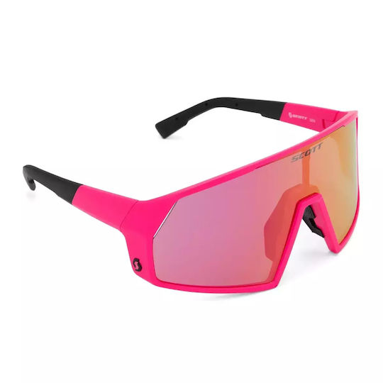 Scott Pro Shield Sunglasses Acid Pink Pink Chrome