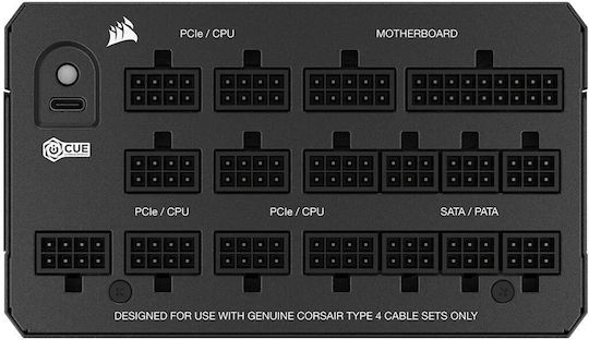 Corsair HXi Series (2025) HX1200i 1200W Black Computer Power Supply Full Modular 80 Plus Platinum