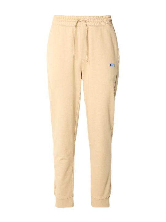 Jogginghose mit Gummizug Beige