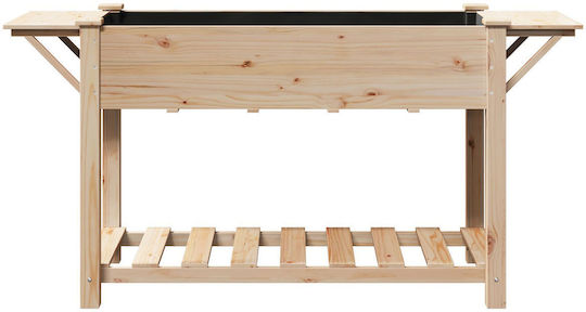 vidaXL Градина Саксия Дърво 155x59x76см.