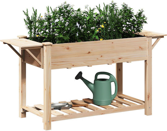 vidaXL Градина Саксия Дърво 155x59x76см.