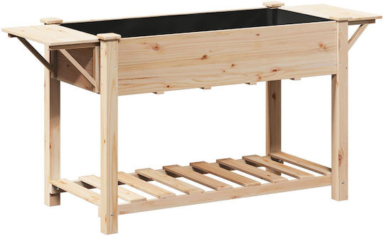 vidaXL Градина Саксия Дърво 155x59x76см.