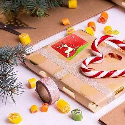 Christmas Self-Adhesive Stickers Bags Envelopes 300 Pieces