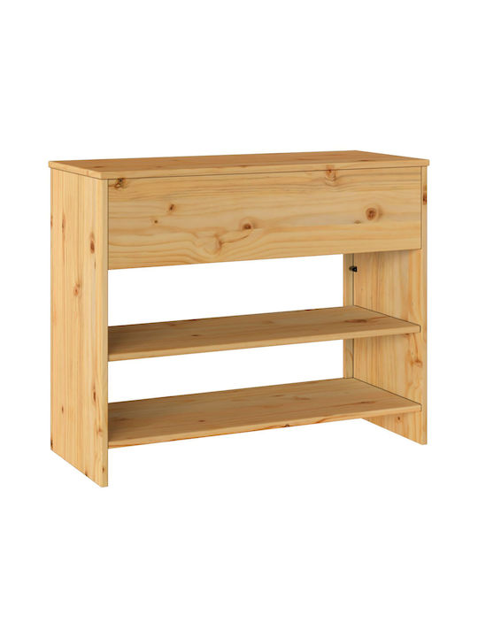 Solid Wood Console Table L89.5xW37xH73cm