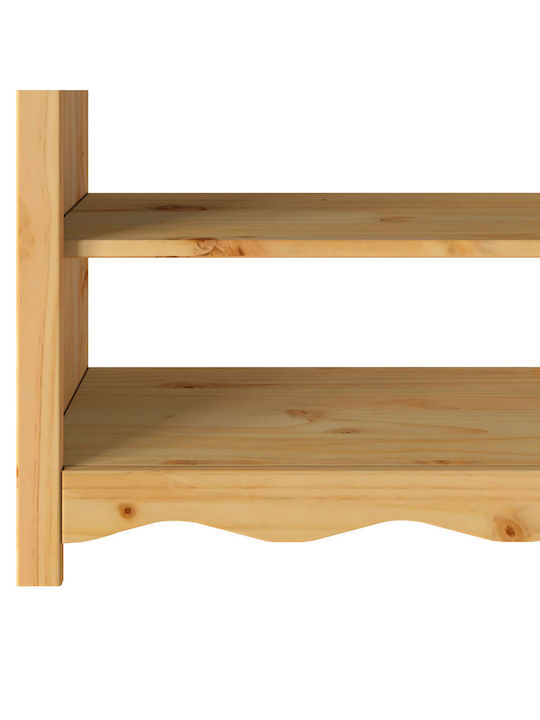 Solid Wood Console Table L89.5xW37xH73cm