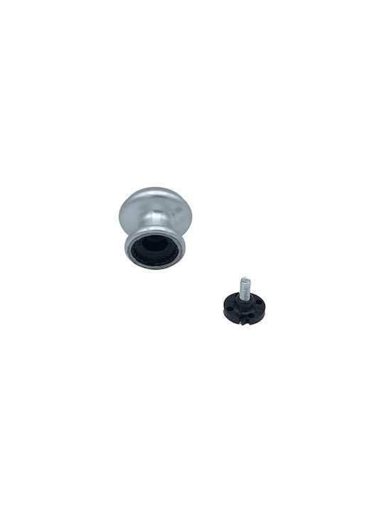 Saguatti Μπουλ Εξώπορτας Polished Silver