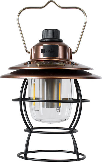 GloboStar Φανάρι Led Επαναφορτιζόμενο για Camping με Φακό 400lm 4W