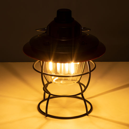 GloboStar Φανάρι Led Επαναφορτιζόμενο για Camping με Φακό 400lm 4W