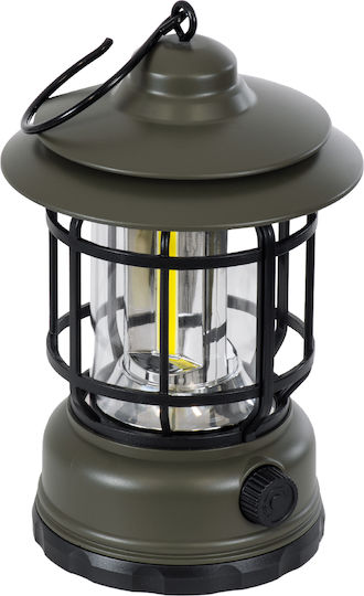 GloboStar GloboStar Led Wiederaufladbare Campinglaterne mit Taschenlampe 500lm 5W