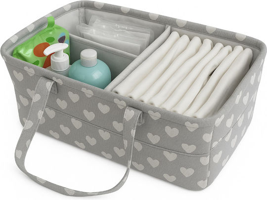 Beboulino Nursery Storage Basket Gray