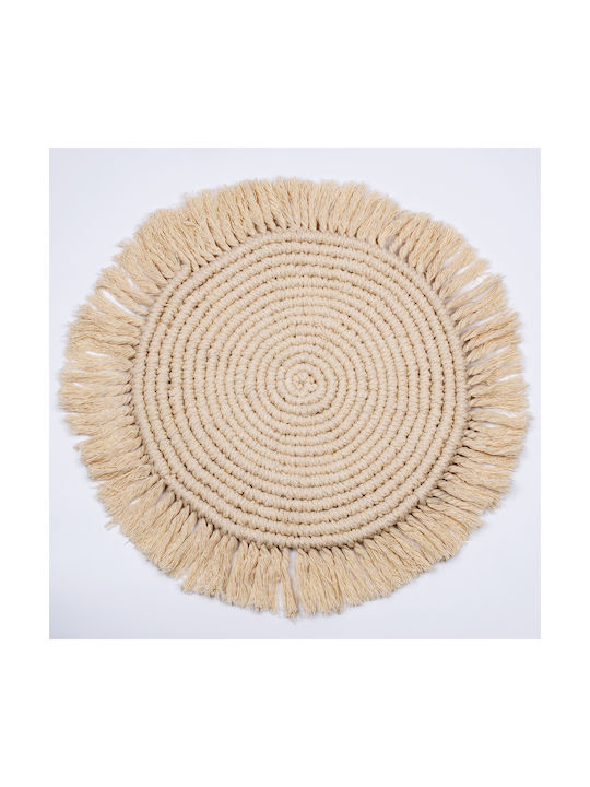 GloboStar Placemats Tesatura Bej 41x41cm 1buc