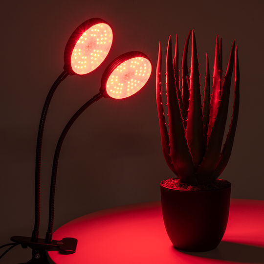 GloboStar Desk Grow Light with LED and Power 10W L10xW30xH36cm.